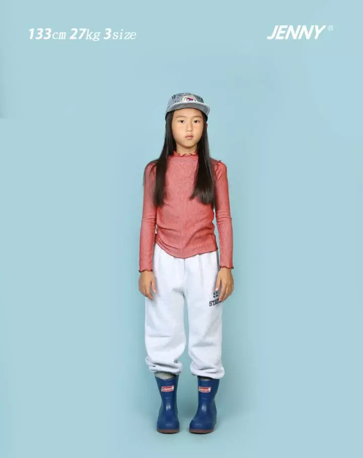 Jenny Basic - Korean Children Fashion - #magicofchildhood - Bia Half Turtleneck Tee - 6