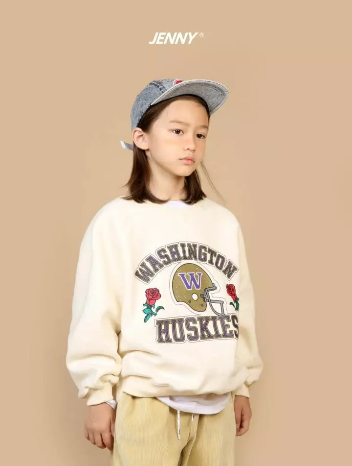 Jenny Basic - Korean Children Fashion - #prettylittlegirls - Haki Sweatshirt - 10