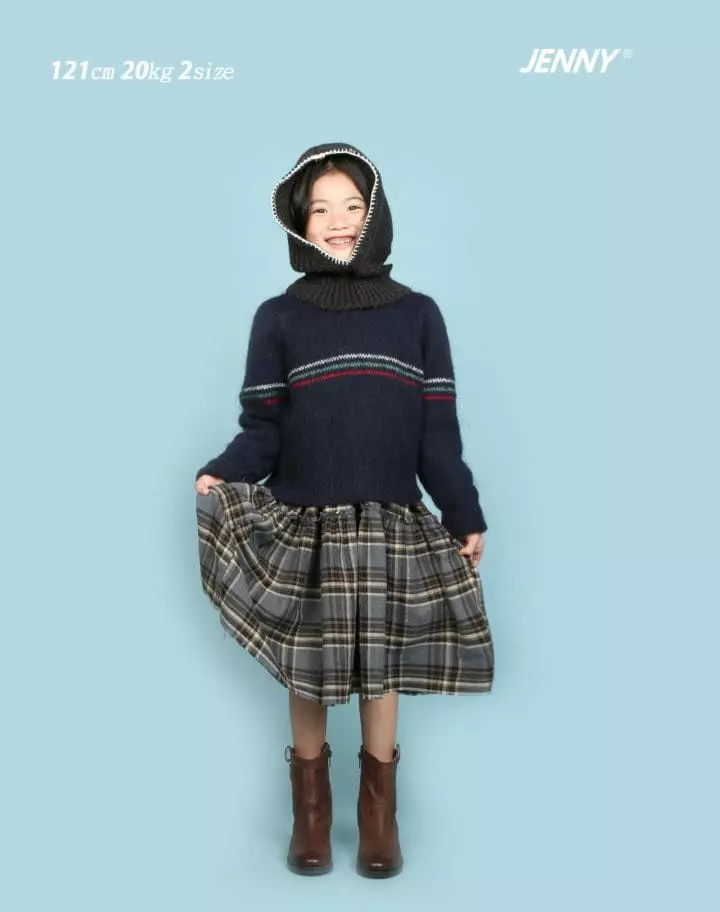 Jenny Basic - Korean Children Fashion - #todddlerfashion - Check One-piece - 12