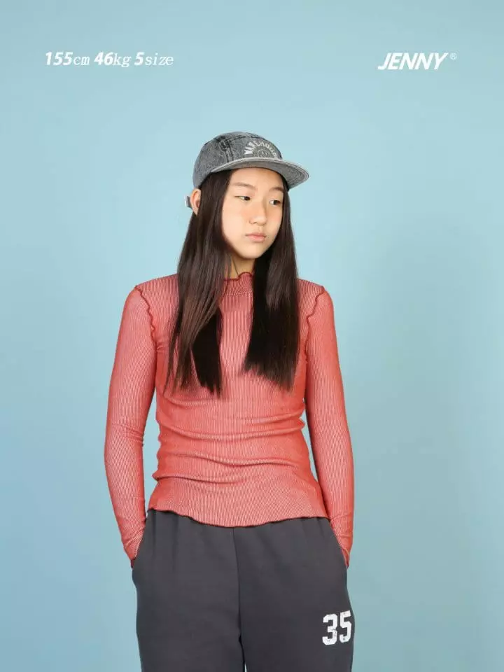 Jenny Basic - Korean Children Fashion - #todddlerfashion - Bia Half Turtleneck Tee - 9
