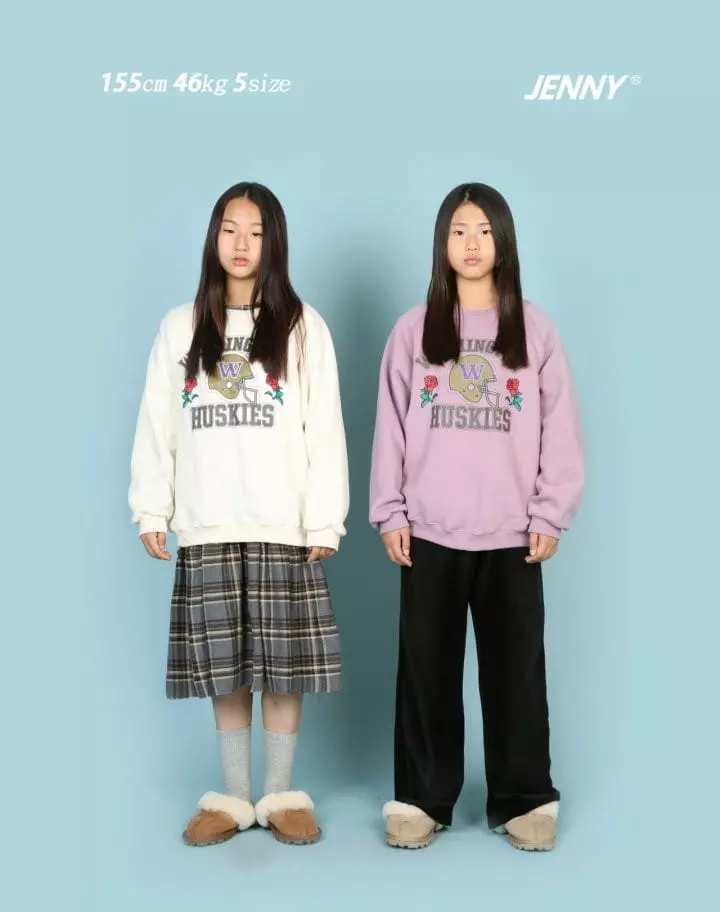 Jenny Basic - Korean Children Fashion - #toddlerclothing - Haki Sweatshirt - 12