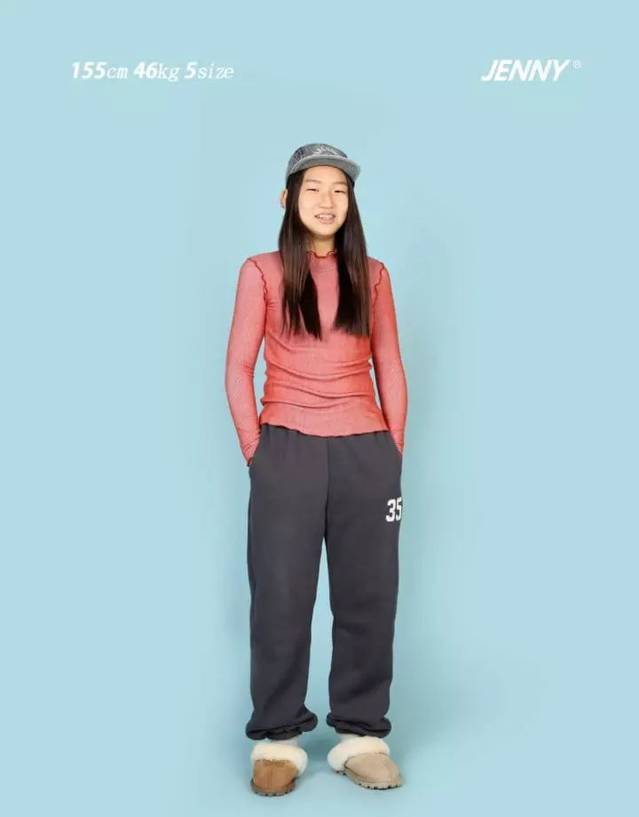 Jenny Basic - Korean Children Fashion - #toddlerclothing - Bia Half Turtleneck Tee - 10