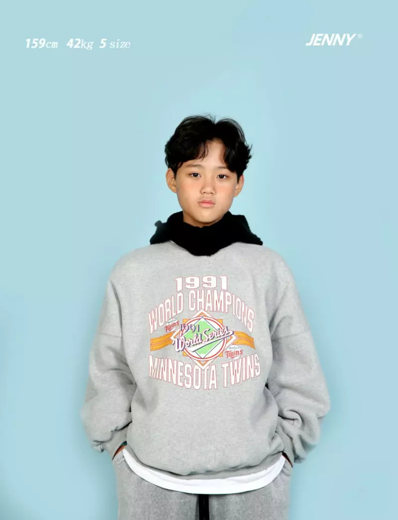 Jenny Basic - Korean Junior Fashion - #Kfashion4kids - Twince Sweatshirt - 11