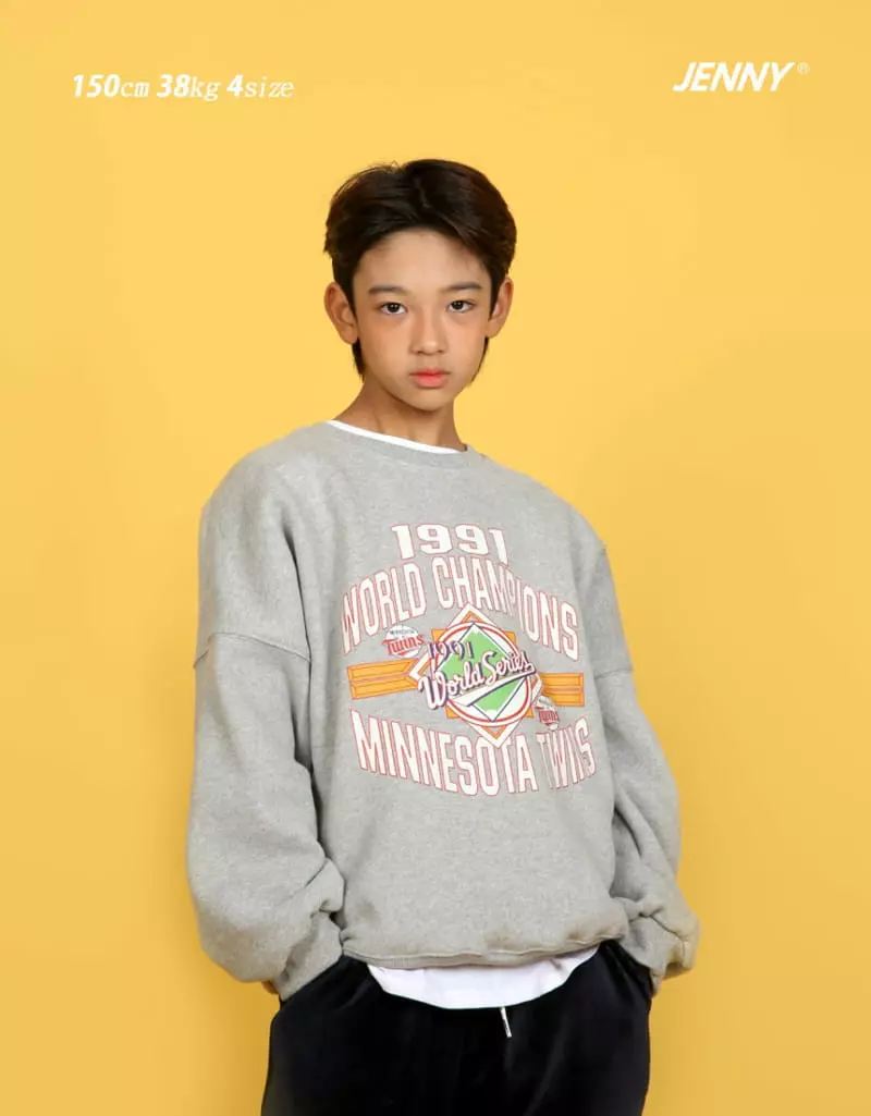 Jenny Basic - Korean Junior Fashion - #childofig - Twince Sweatshirt - 3