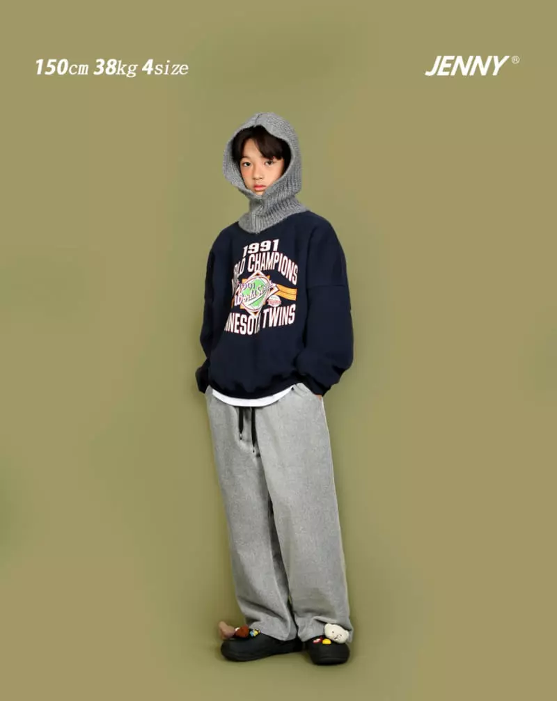 Jenny Basic - Korean Junior Fashion - #kidsstore - Twince Sweatshirt - 9