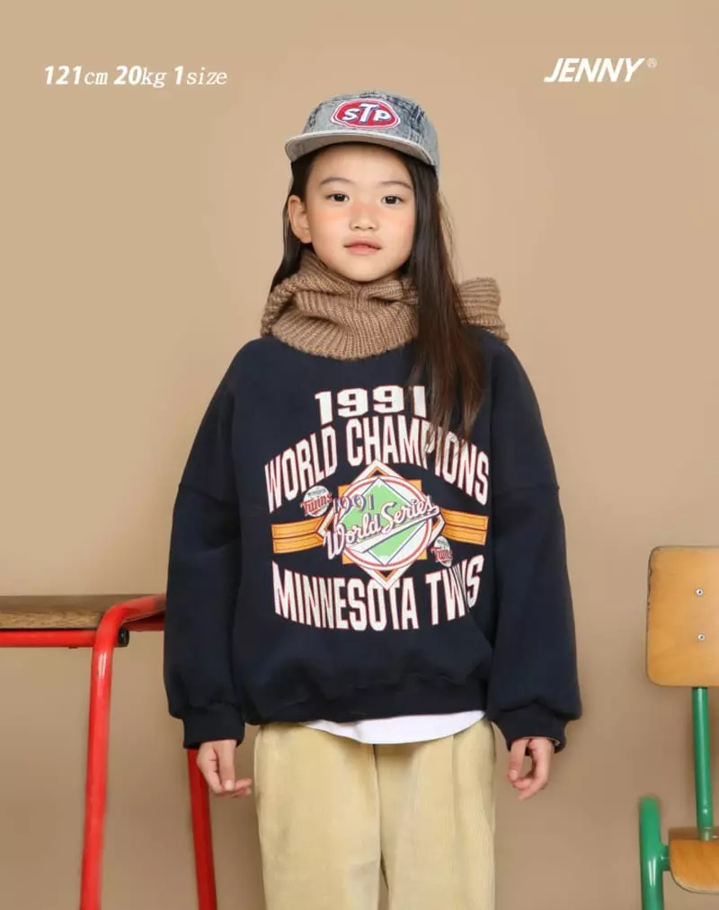 Jenny Basic - Korean Junior Fashion - #stylishchildhood - Twince Sweatshirt - 2
