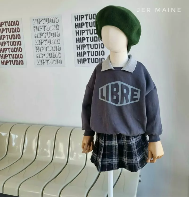 Jermaine - Korean Children Fashion - #childofig - Check Fleece Wrinke Skirt - 4