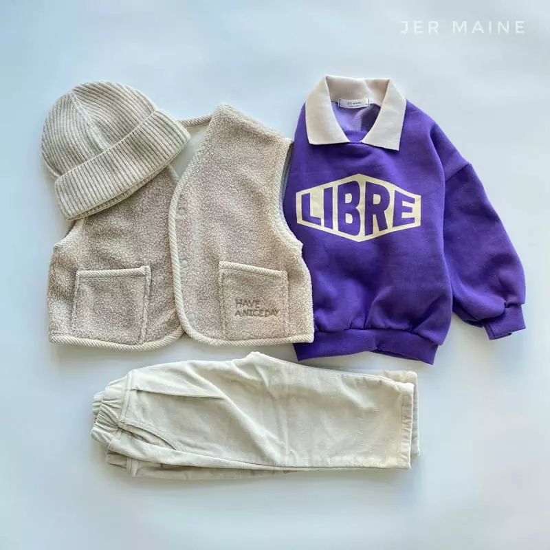 Jermaine - Korean Children Fashion - #kidsshorts - Leivre Sweatshirt - 7