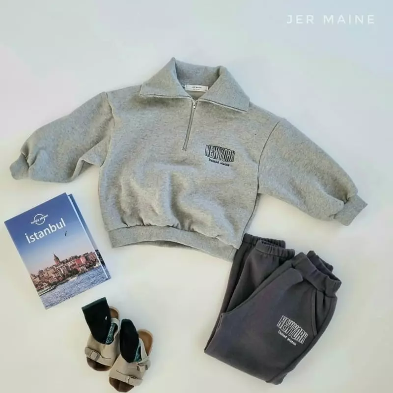 Jermaine - Korean Children Fashion - #kidsshorts - NY Collar Anorak Tee - 3