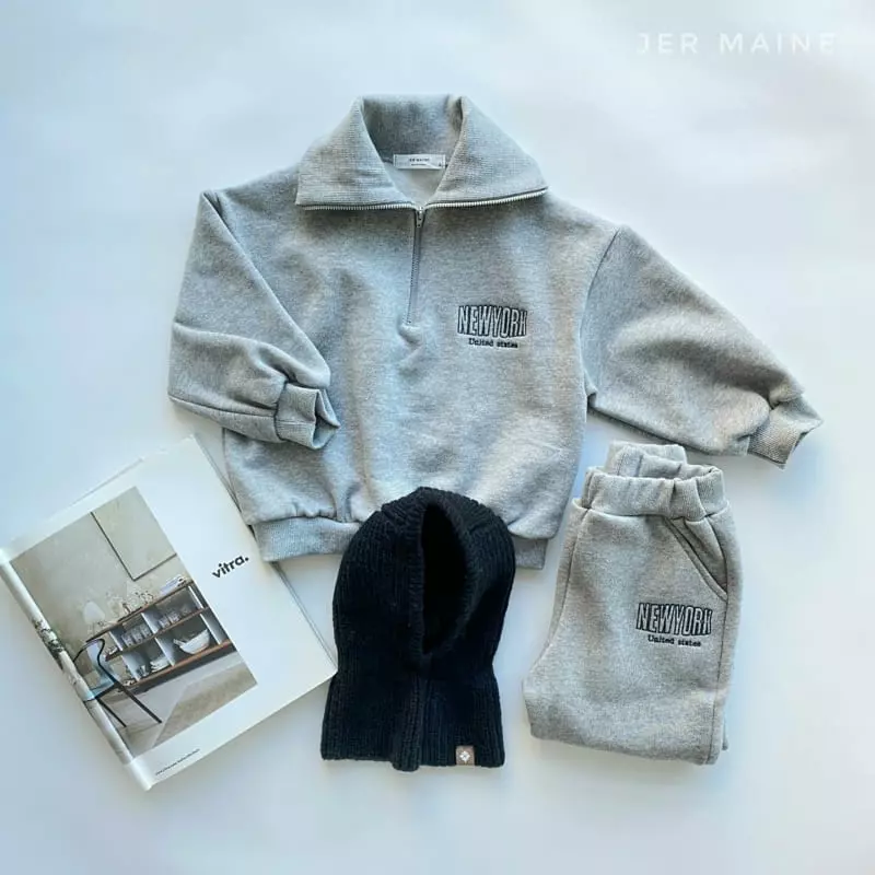 Jermaine - Korean Children Fashion - #kidsshorts - NY Collar Anorak Tee - 4