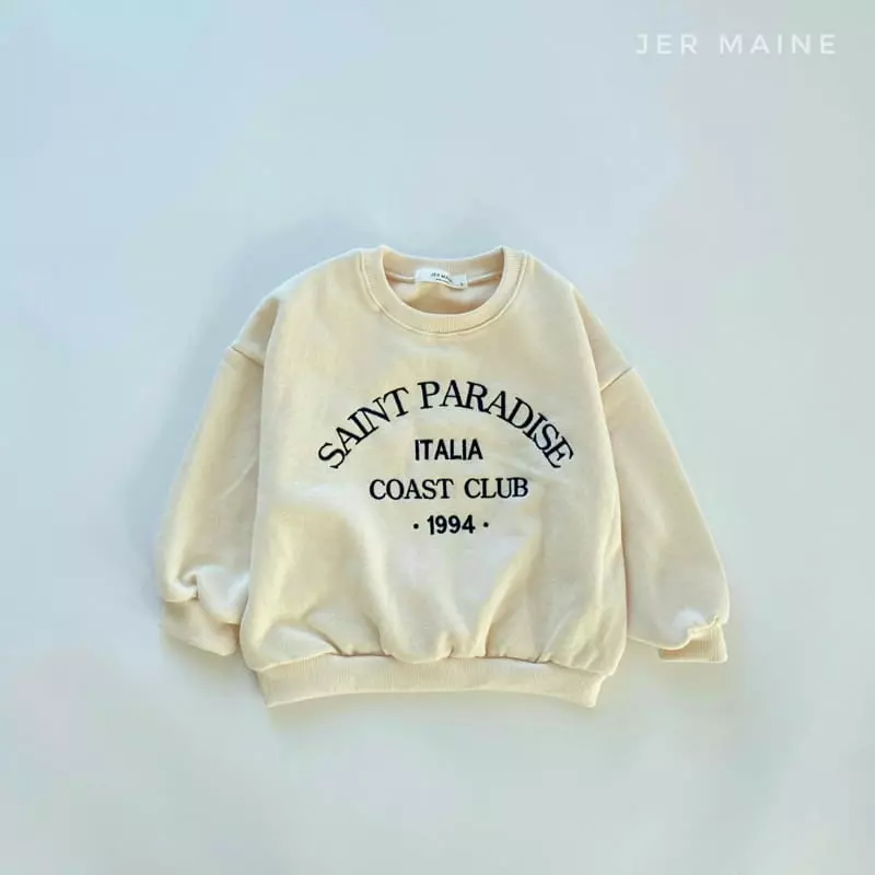 Jermaine - Korean Children Fashion - #kidzfashiontrend - Saint Embroidery Sweatshirt - 8