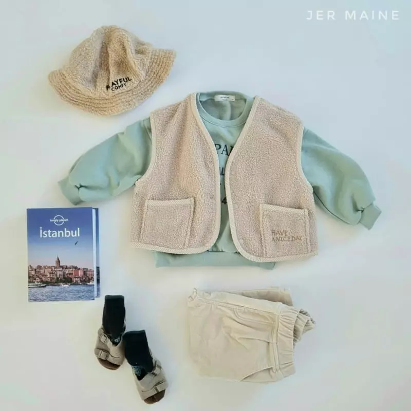 Jermaine - Korean Children Fashion - #Kfashion4kids - Nice Fleece Vest - 4