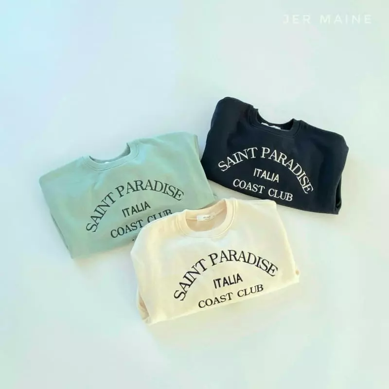 Jermaine - Korean Children Fashion - #minifashionista - Saint Embroidery Sweatshirt - 12