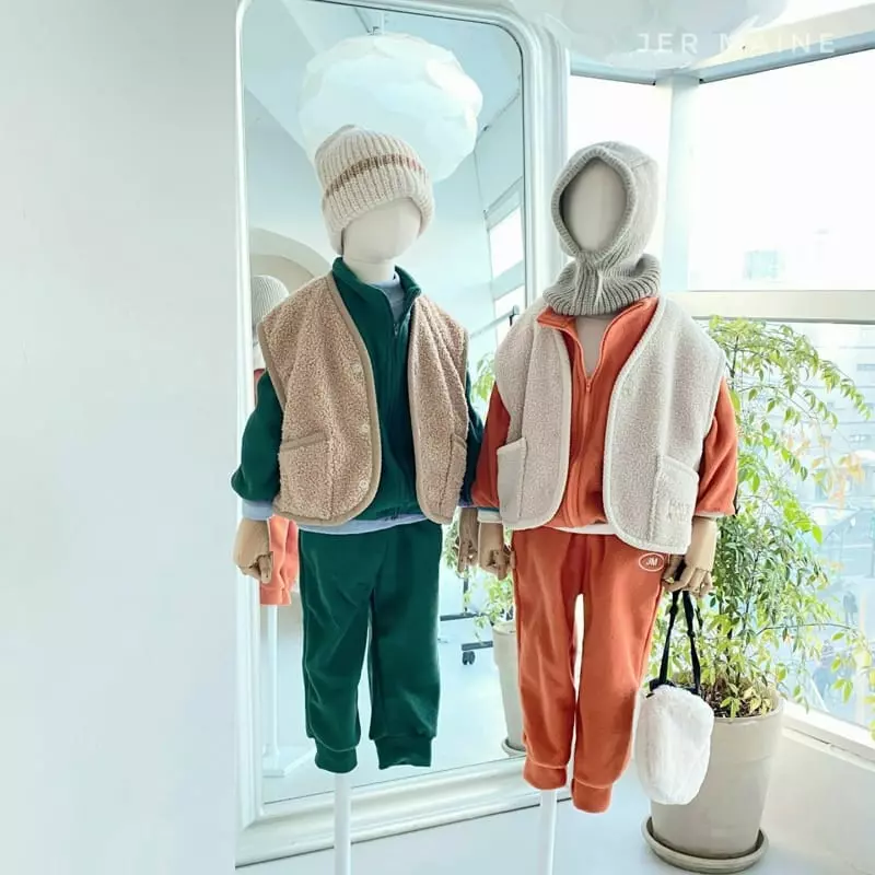 Jermaine - Korean Children Fashion - #prettylittlegirls - Nice Fleece Vest - 7