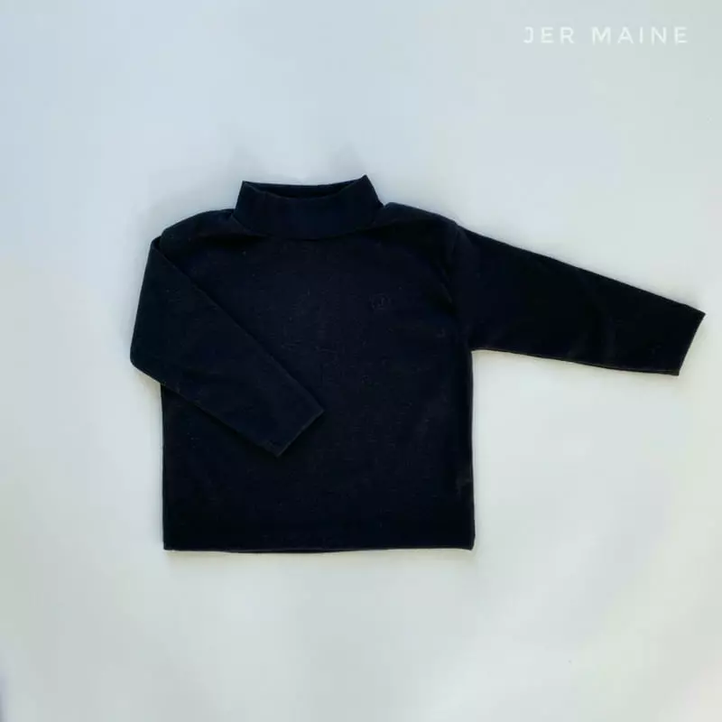 Jermaine - Korean Children Fashion - #todddlerfashion - Ttasom Turtleneck Tee - 12