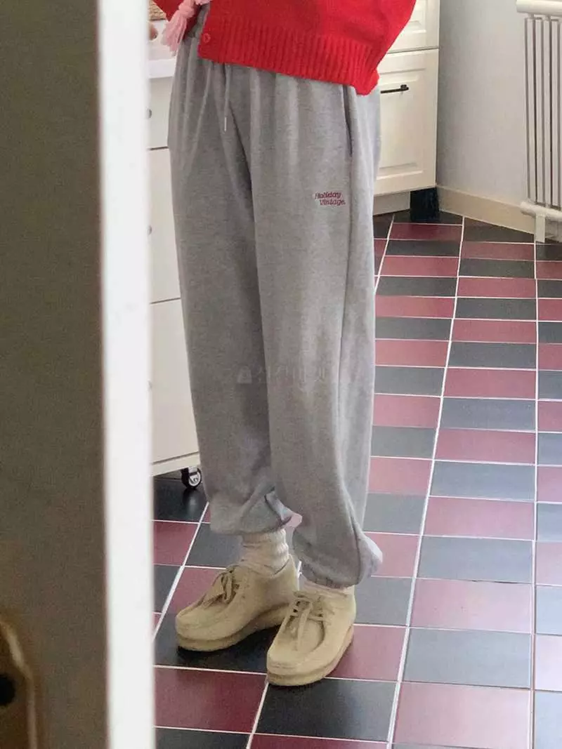 Jkichi - Korean Women Fashion - #momslook - Holly Embroidery Pants - 7