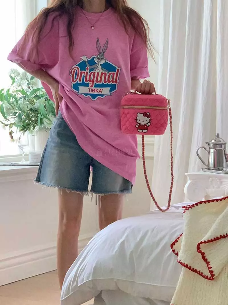 Jkichi - Korean Women Fashion - #momslook - Original Bunny Tee - 2