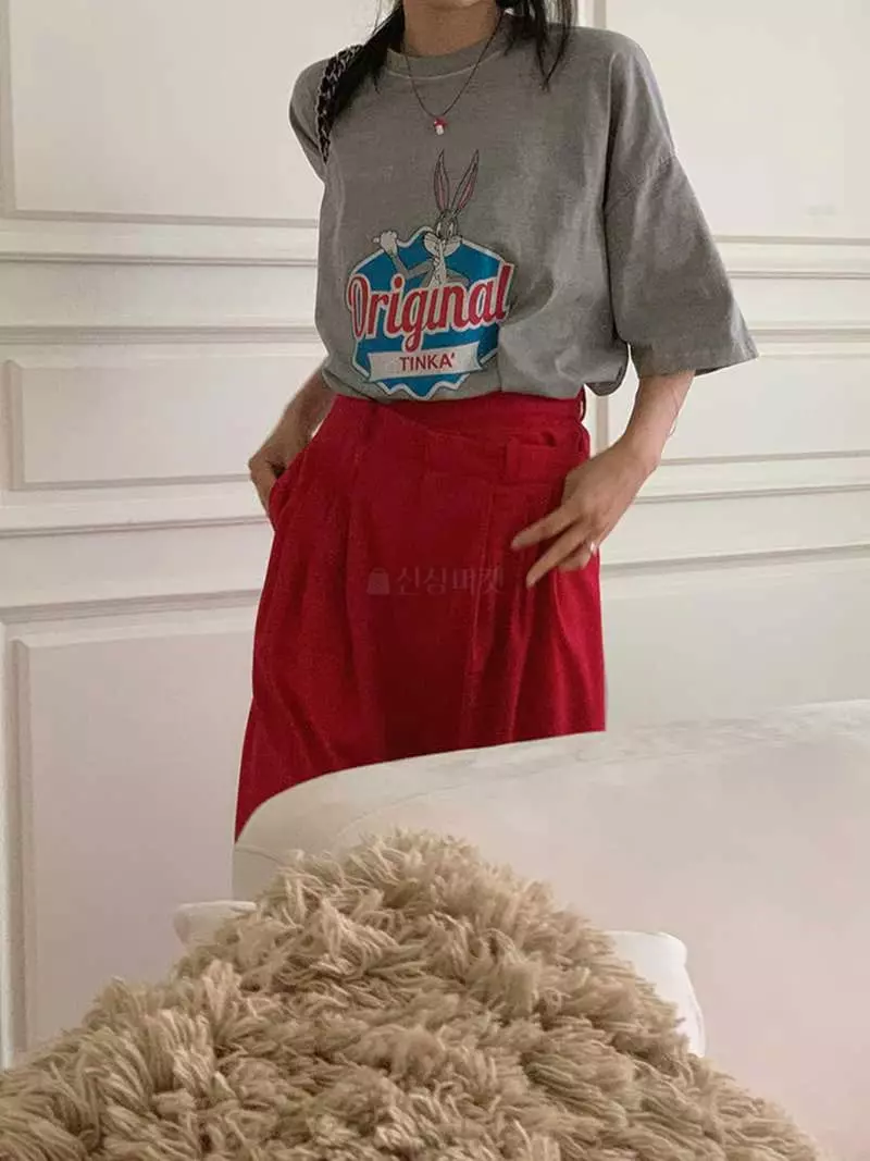 Jkichi - Korean Women Fashion - #momslook - Original Bunny Tee - 6