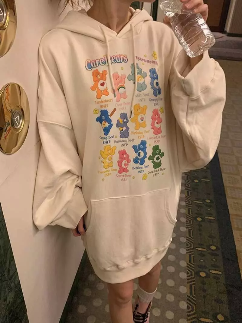 Jkichi - Korean Women Fashion - #momslook - MBTI Hoody - 3