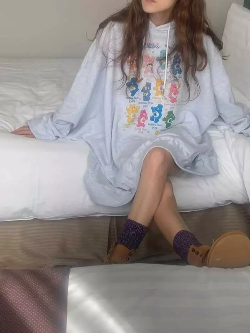 Jkichi - Korean Women Fashion - #momslook - MBTI Hoody - 5