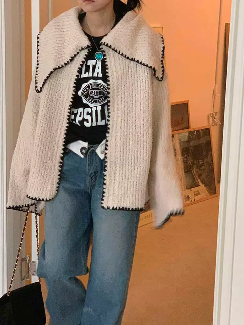 Jkichi - Korean Women Fashion - #momslook - Ella Cardigan - 9