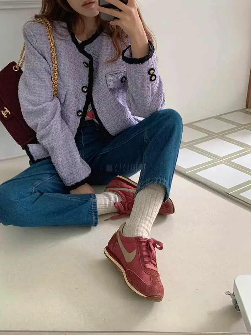 Jkichi - Korean Women Fashion - #momslook - Anna Twid Jacket - 7
