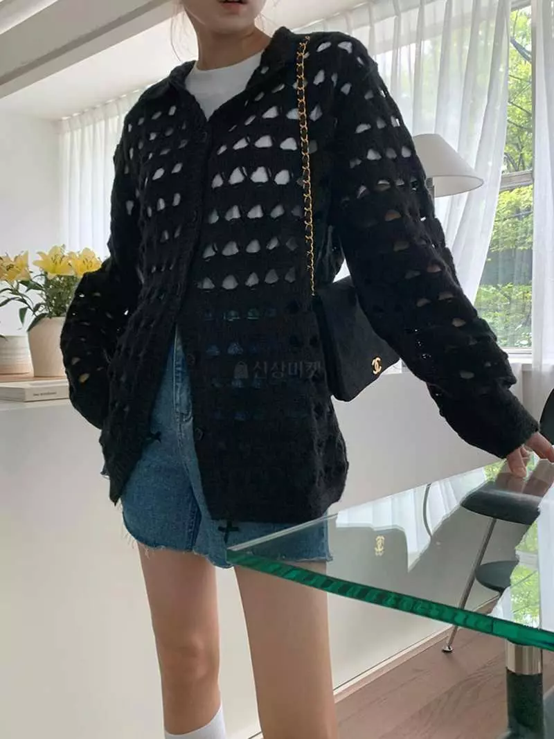 Jkichi - Korean Women Fashion - #momslook - SCSI Cardigan - 2