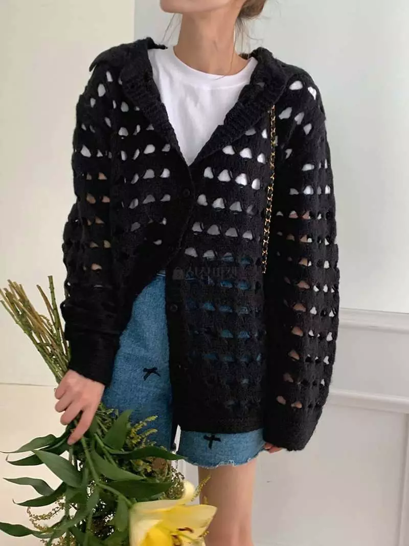 Jkichi - Korean Women Fashion - #womensfashion - SCSI Cardigan - 4