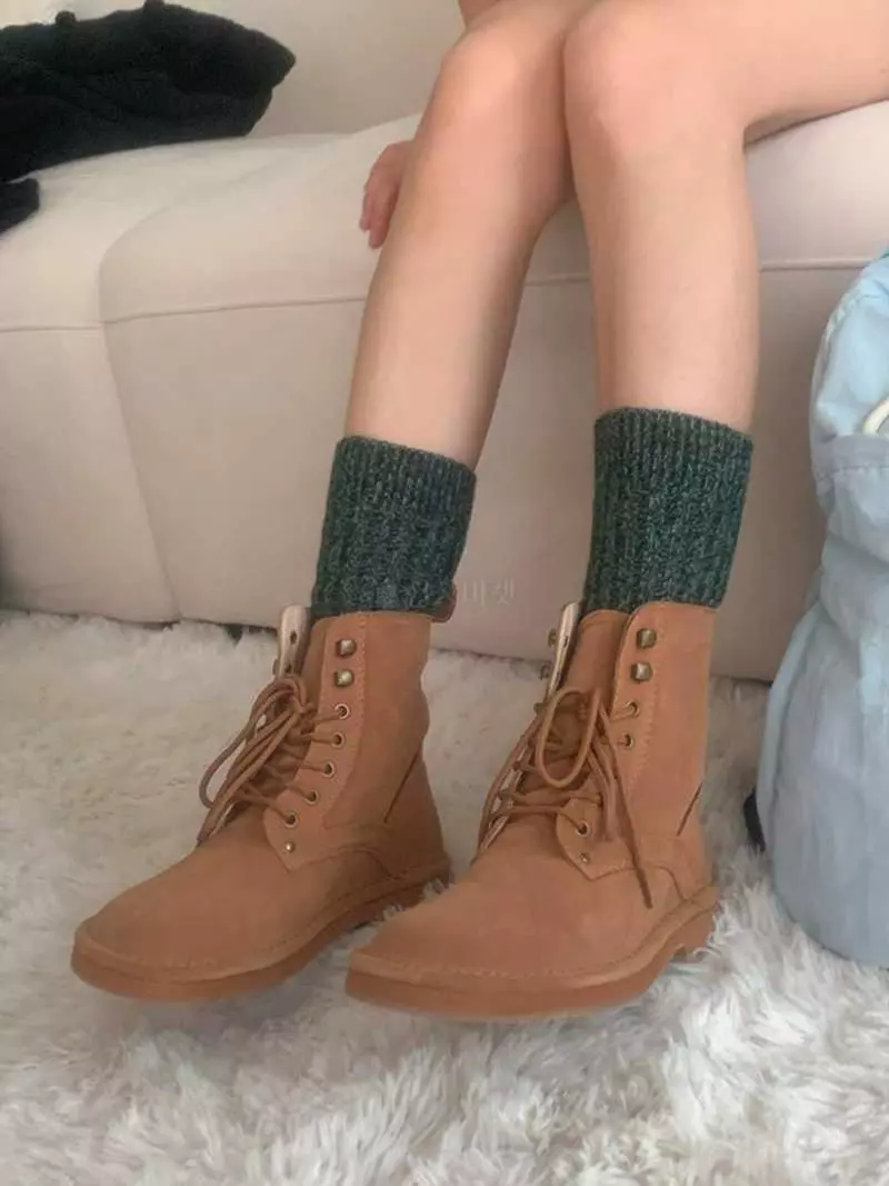 Jkichi - Korean Women Fashion - #momslook - Suede Walker - 7