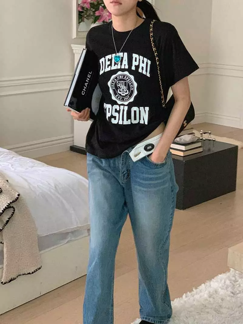 Jkichi - Korean Women Fashion - #momslook - Delta Tee - 11