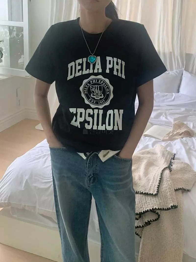 Jkichi - Korean Women Fashion - #momslook - Delta Tee - 9