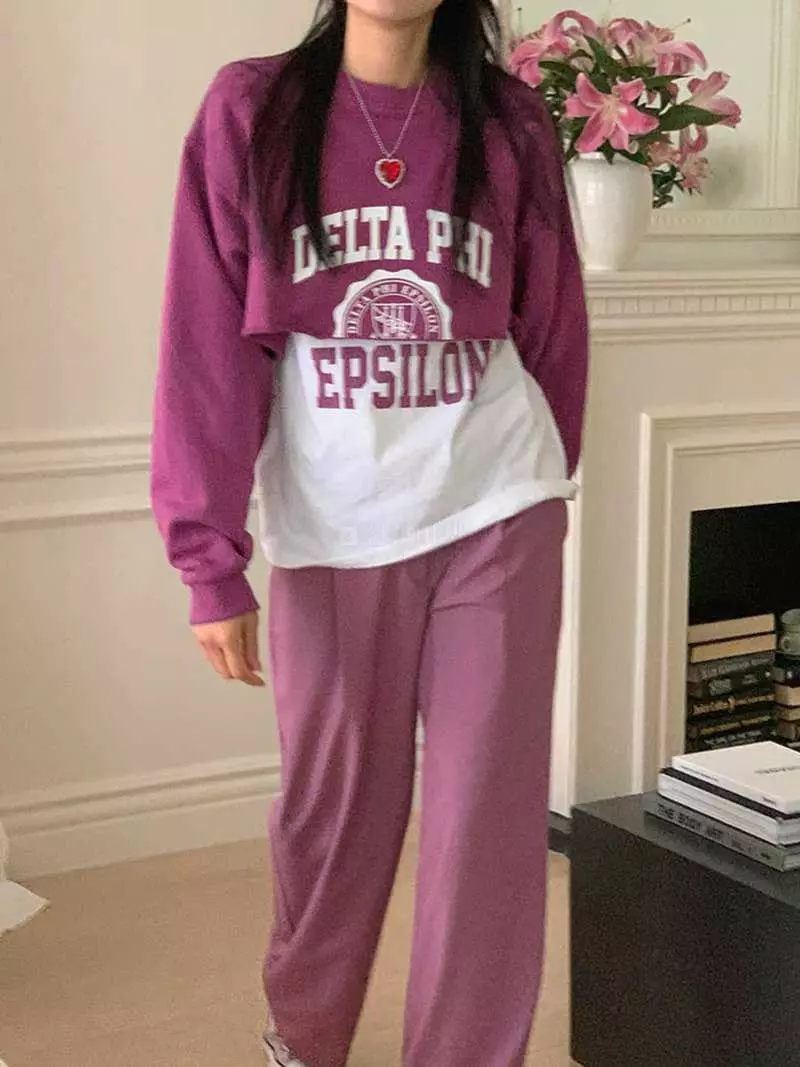 Jkichi - Korean Women Fashion - #womensfashion - Delta Sweatshirt - 4