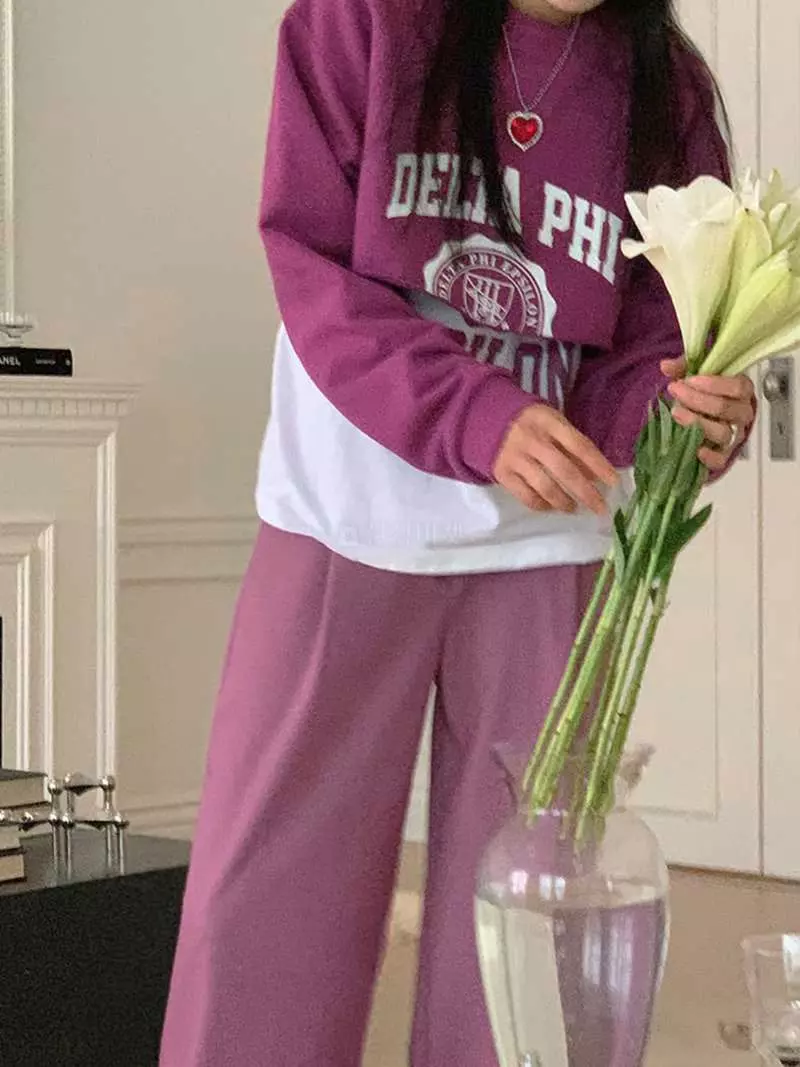 Jkichi - Korean Women Fashion - #momslook - Delta Sweatshirt - 6