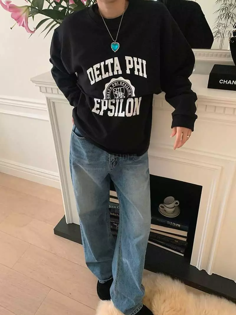 Jkichi - Korean Women Fashion - #momslook - Delta Sweatshirt - 8