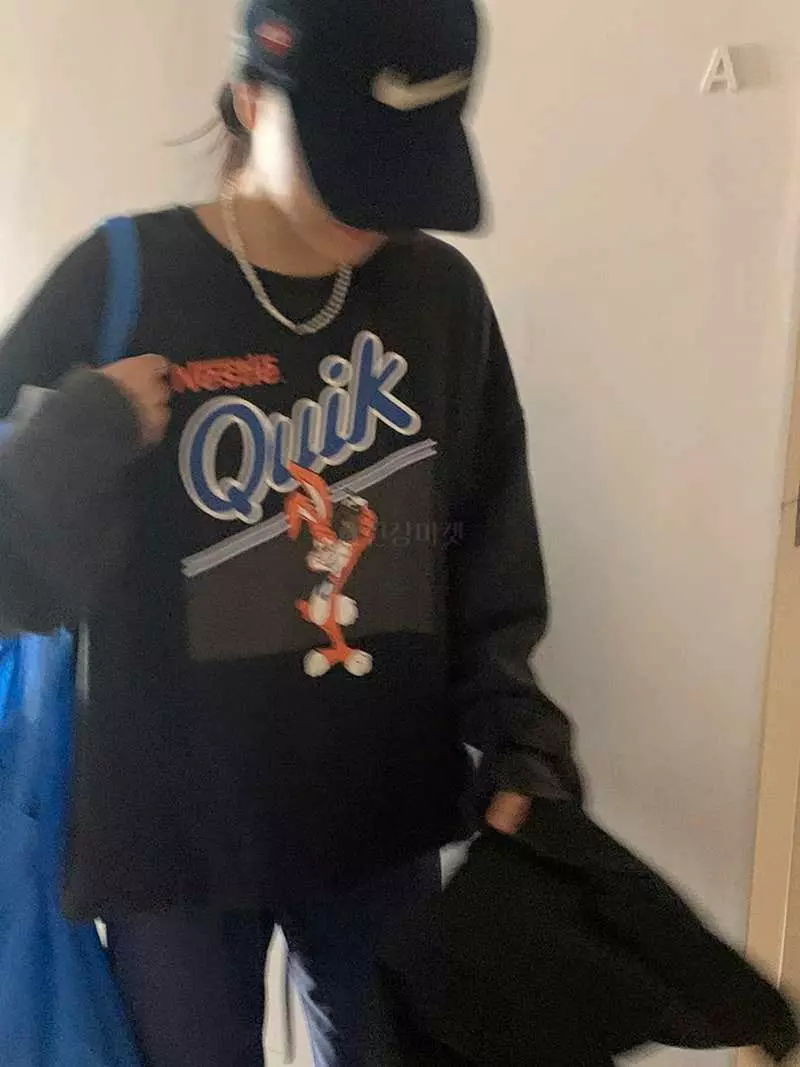 Jkichi - Korean Women Fashion - #momslook - Nesty Sweatshirt - 11