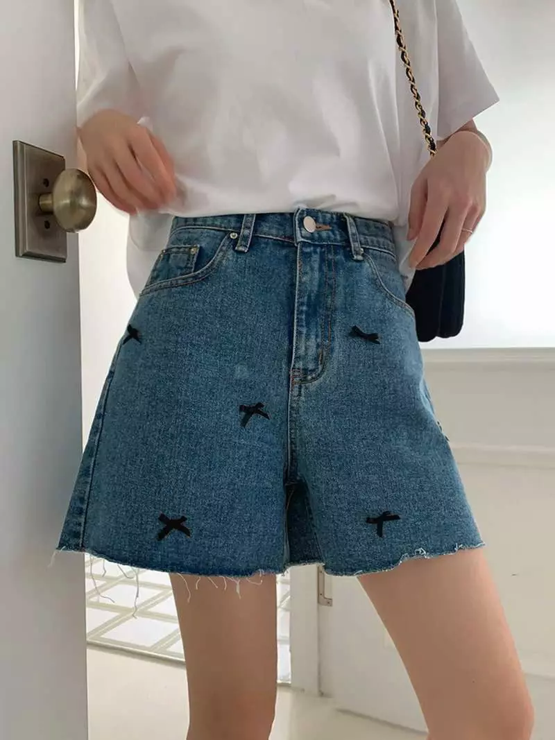 Jkichi - Korean Women Fashion - #womensfashion - 102 Ribbon Shorts - 4