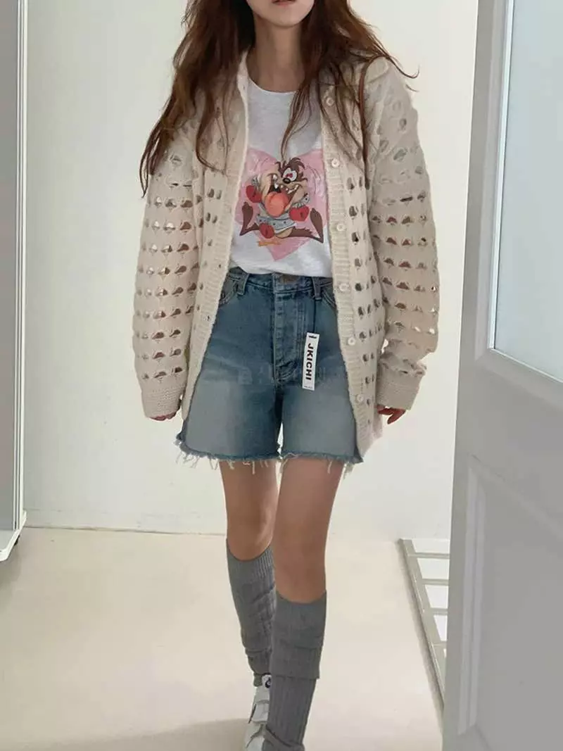 Jkichi - Korean Women Fashion - #pursuepretty - SCSI Cardigan - 12
