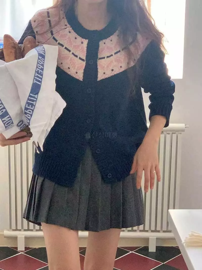 Jkichi - Korean Women Fashion - #pursuepretty - Vintage Cardigan - 9