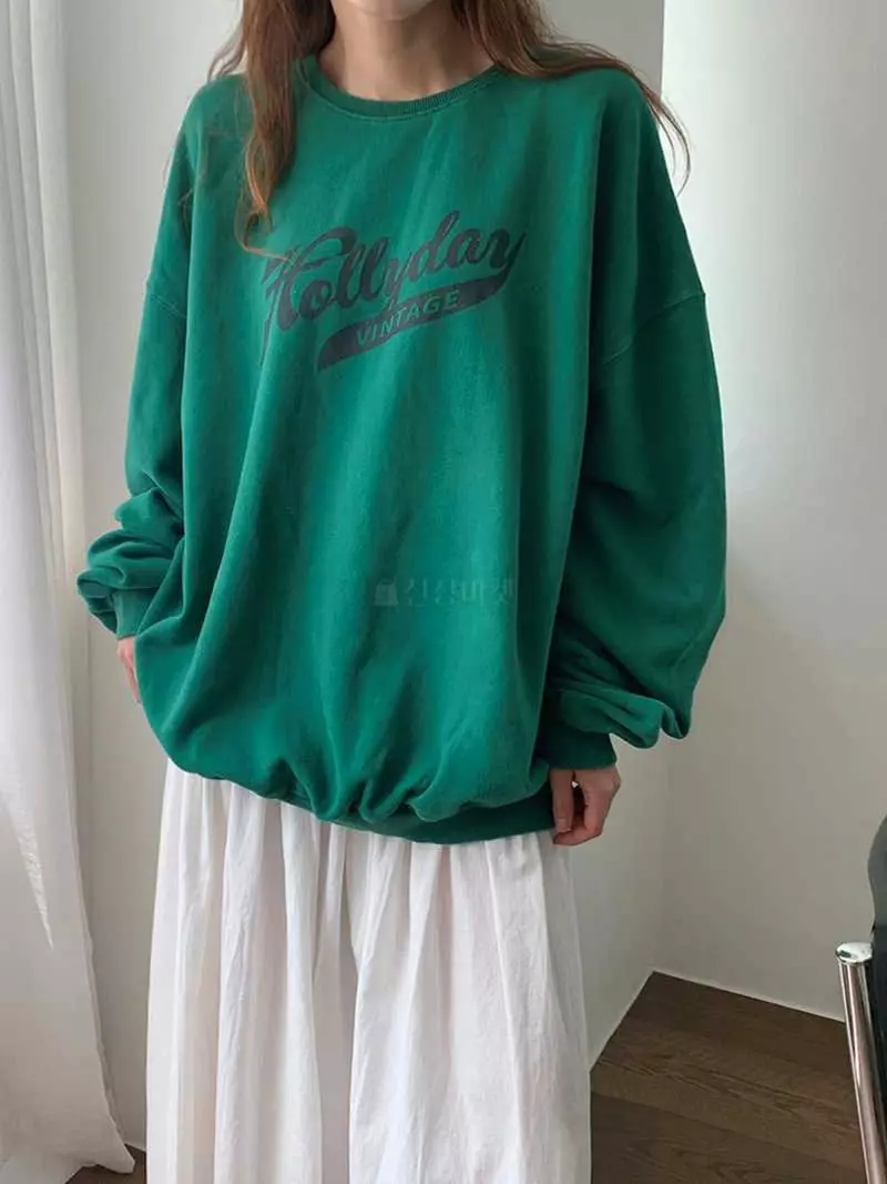 Jkichi - Korean Women Fashion - #pursuepretty - Magic Holly Sweatshirt - 3