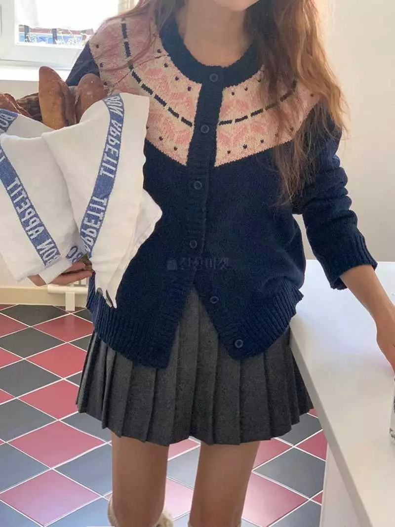 Jkichi - Korean Women Fashion - #restrostyle - Vintage Cardigan - 10