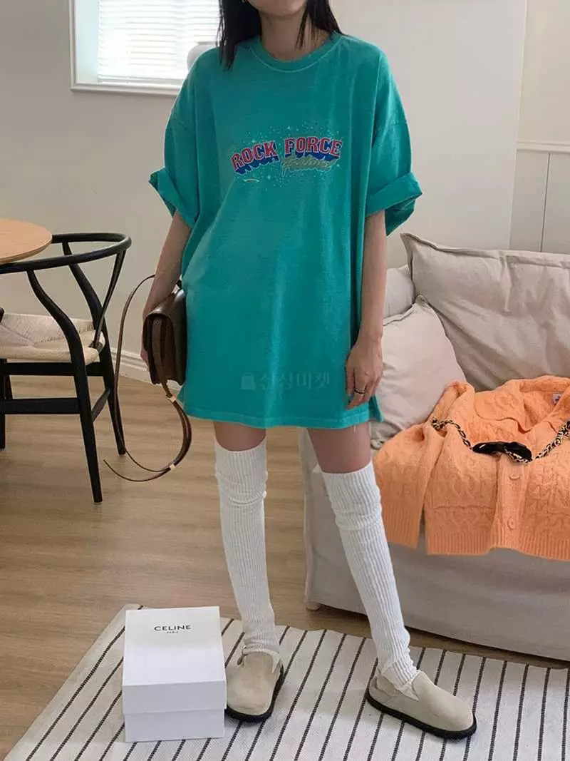 Jkichi - Korean Women Fashion - #shopsmall - Rock Pos Tee