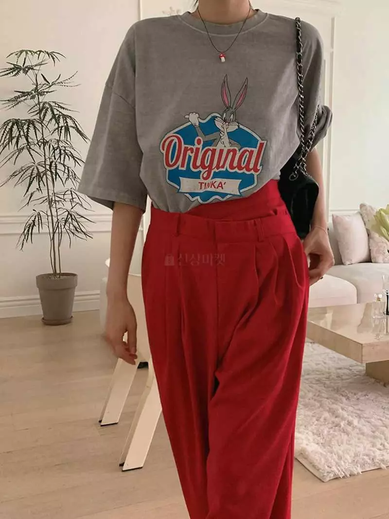 Jkichi - Korean Women Fashion - #womensfashion - Original Bunny Tee - 7