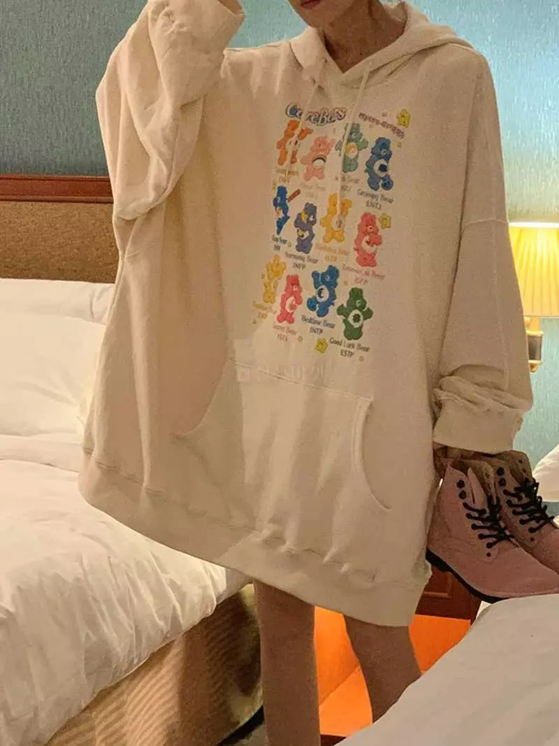 Jkichi - Korean Women Fashion - #momslook - MBTI Hoody - 4