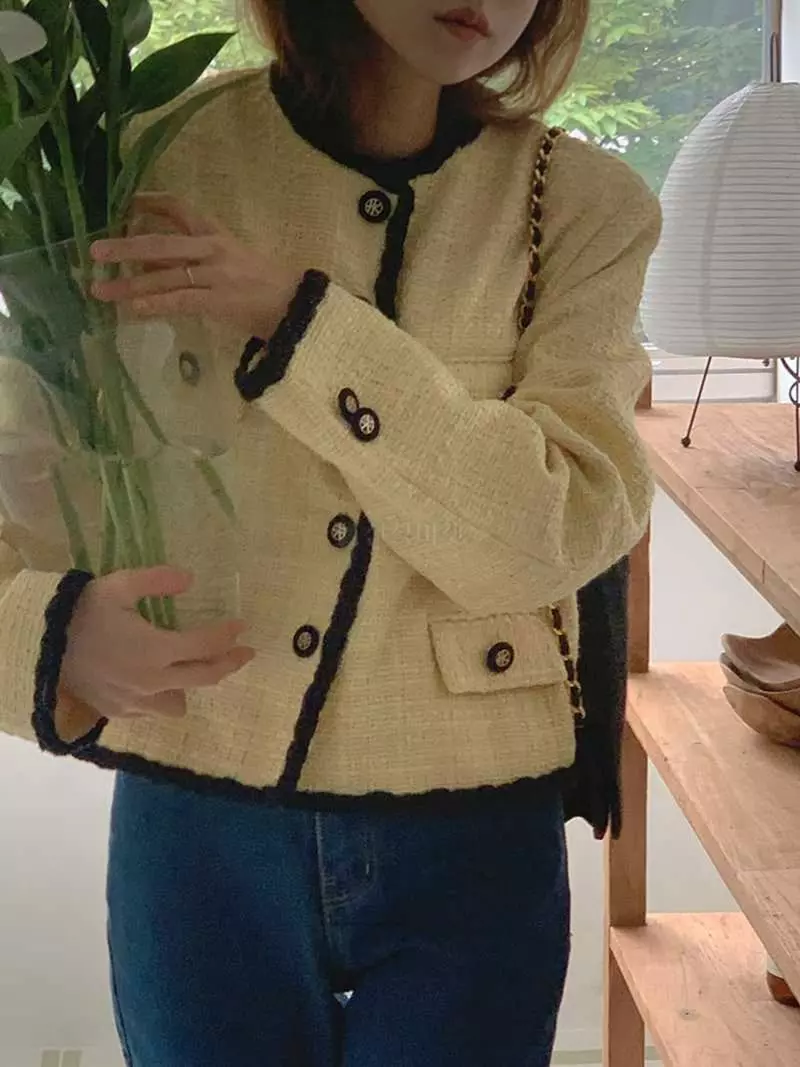 Jkichi - Korean Women Fashion - #womensfashion - Anna Twid Jacket - 10