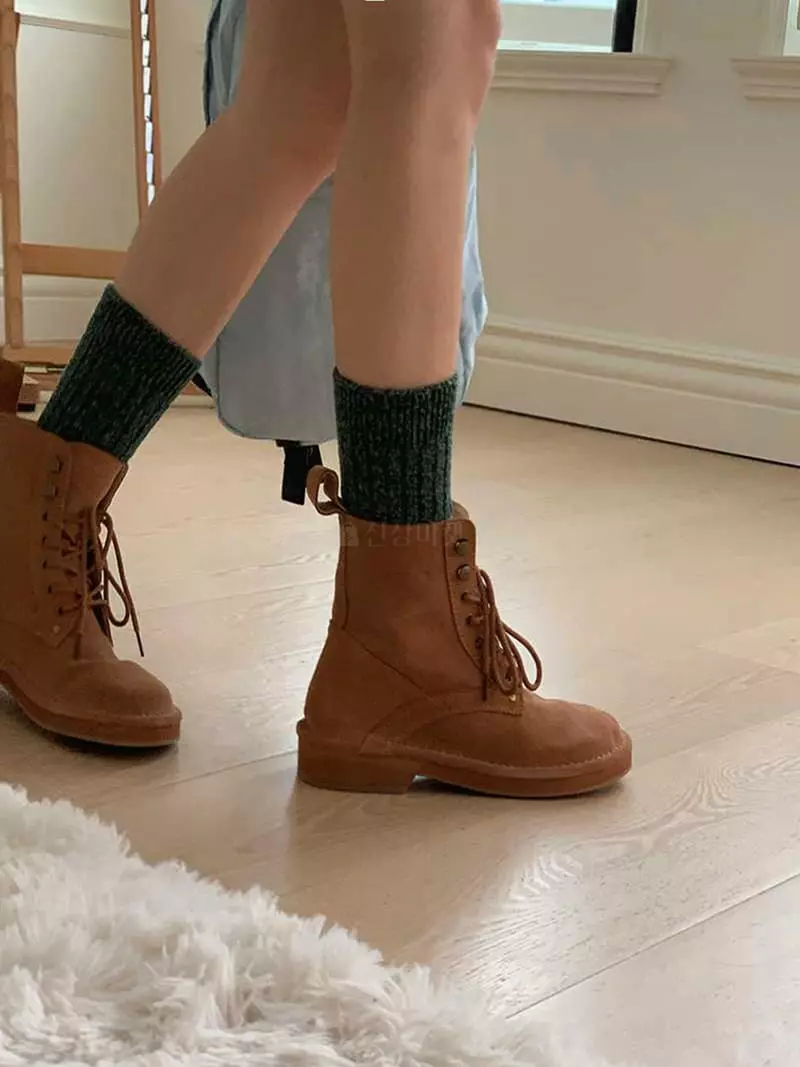 Jkichi - Korean Women Fashion - #womensfashion - Suede Walker - 8