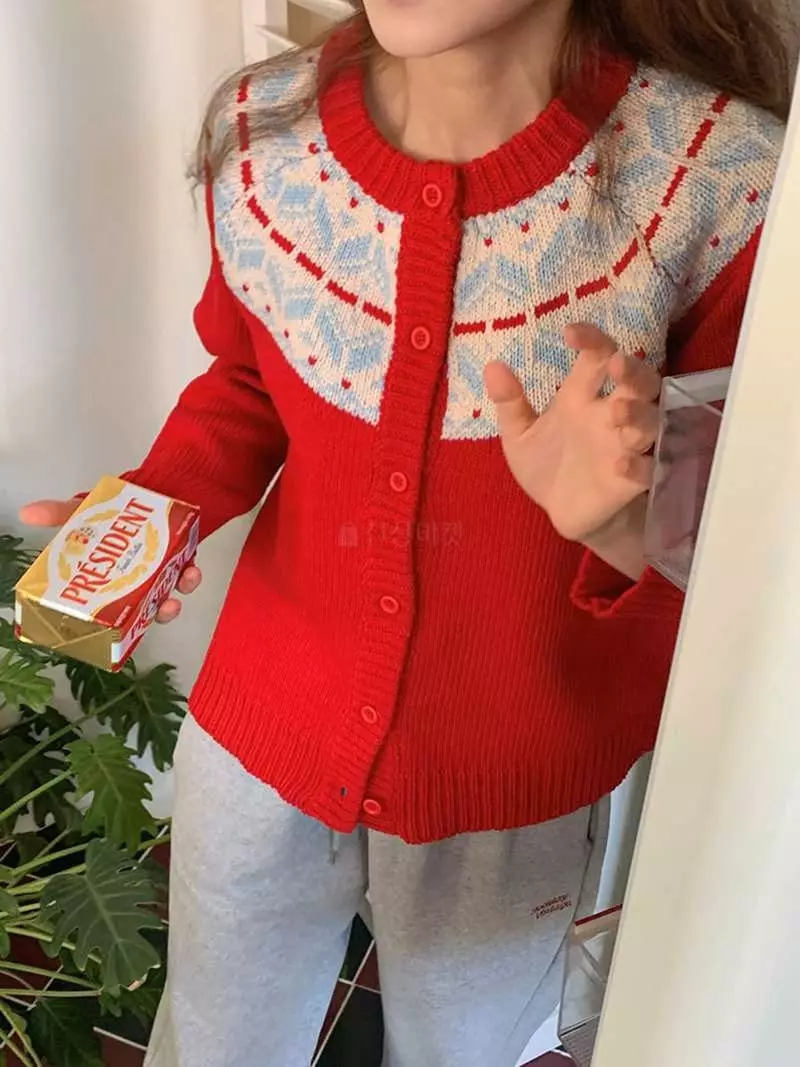 Jkichi - Korean Women Fashion - #womensfashion - Vintage Cardigan - 2