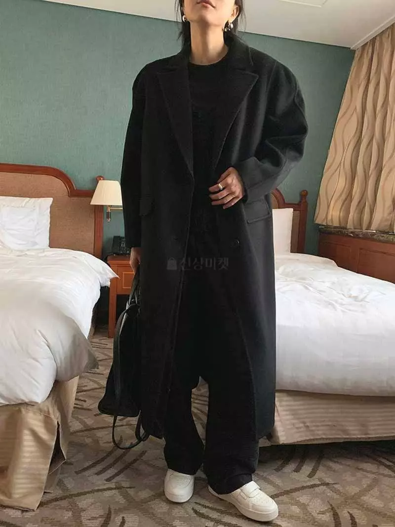 Jkichi - Korean Women Fashion - #womensfashion - Long Shoulder Coat - 10