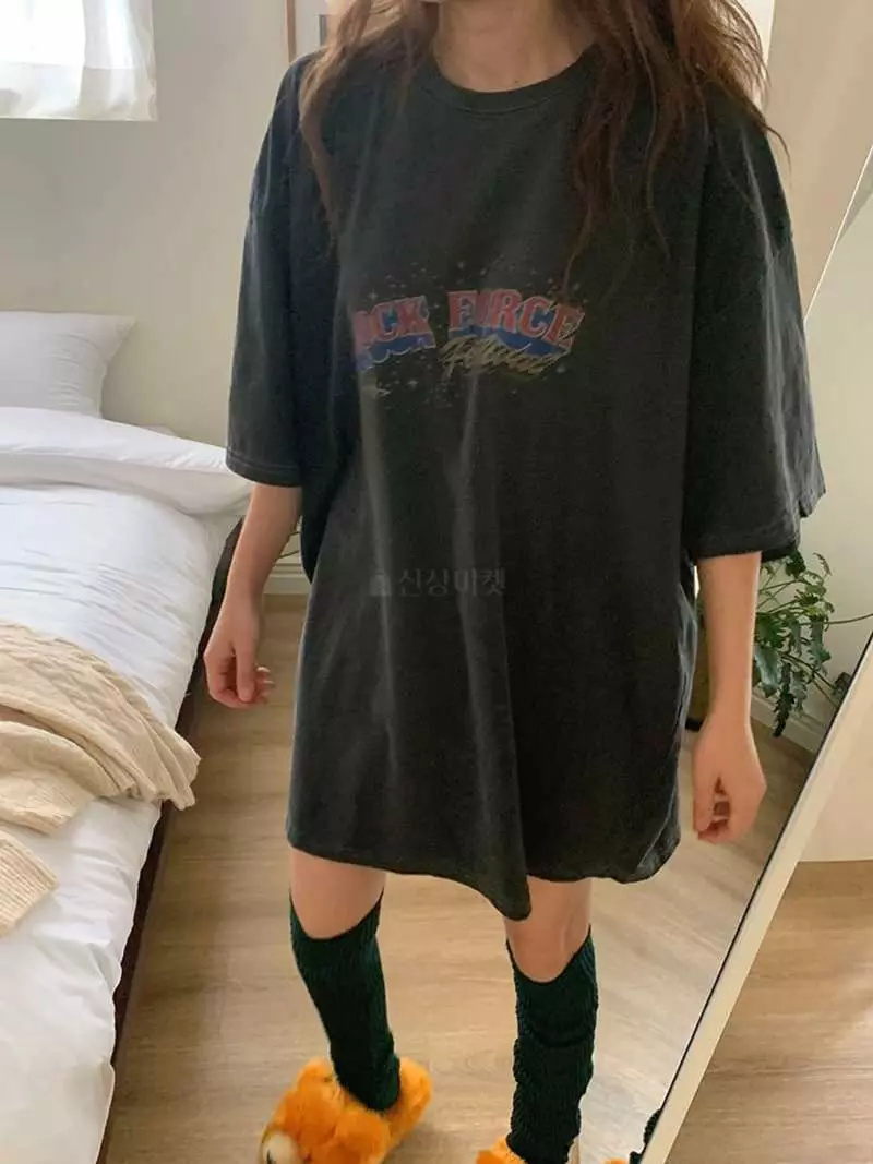 Jkichi - Korean Women Fashion - #womensfashion - Rock Pos Tee - 9