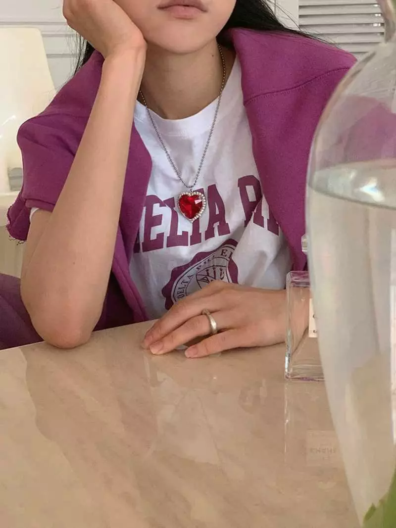 Jkichi - Korean Women Fashion - #momslook - Delta Tee - 4