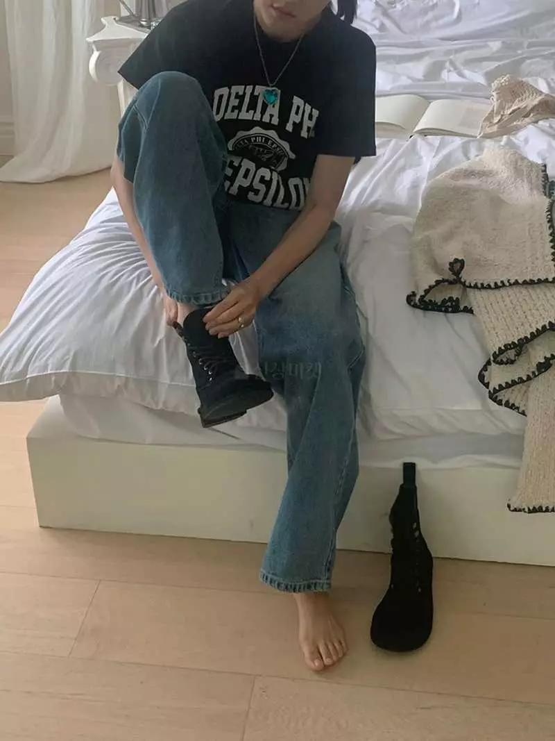 Jkichi - Korean Women Fashion - #womensfashion - Delta Tee - 8